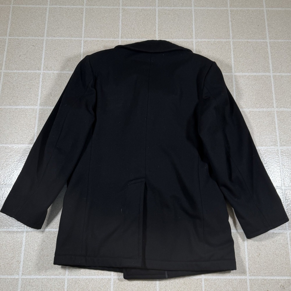 US Navy Pea Coat Mens 42R Sterlingwear Boston Wool USN Military Anchor Buttons - Picture 5 of 11